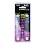 Feit Electric BPQ500T3/CL2RP Halogen Bulb, 500 W, Double End Lamp Base, T3 Lamp, 9500 Lumens, 2000 hr Average Life