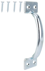 ProSource 20912ZCB-PS Door Pull, 1-3/4 in W, 6-1/2 in D, 1-1/2 in H, Steel, Zinc Plated