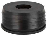 ProSource 44U-139 Hub Donut, 4 x 1-1/2 in, PVC, Black