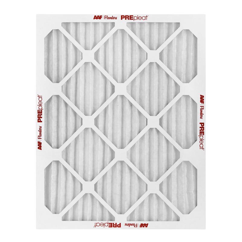 AAF Flanders PREpleat LPD SC M10 30 in. W X 24 in. H X 1 in. Synthetic 10 MERV Pleated Air Filter 1, Pack of 12