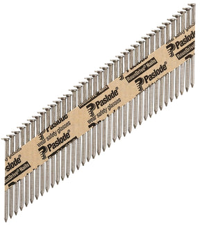 Paslode 650238 Series Framing Nail, Strip Collation, 2-3/8 in L, Steel, Bright, Round Head, Ring Shank