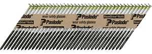 Paslode 650387 Framing Nail, Tape Collation, 3 in L, Steel, Hot-Dipped Galvanized, Full Round Head
