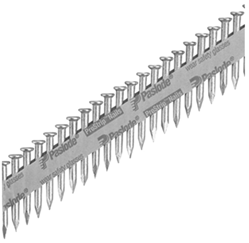 Paslode 650197 Connector Nail, Paper Tape Collation, 1-1/2 in L, Metal, Galvanized, Smooth Shank, 4000/CT