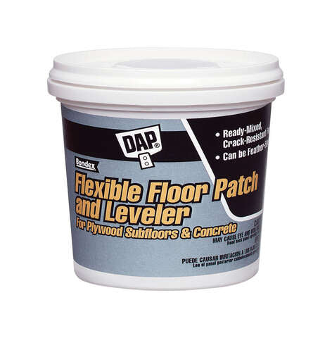 DAP Bondex Flexible Floor Ready to Use Gray Patch and Leveler 1 gal, Pack of 4