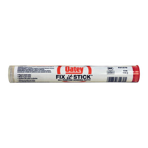 Oatey Fix-It Gray Plumbers Putty 4 oz, Pack of 12