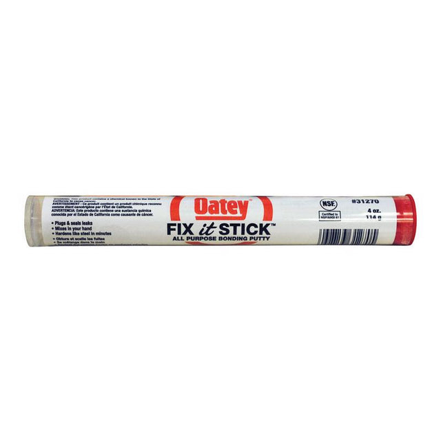 Oatey Fix-It Gray Plumbers Putty 4 oz, Pack of 12