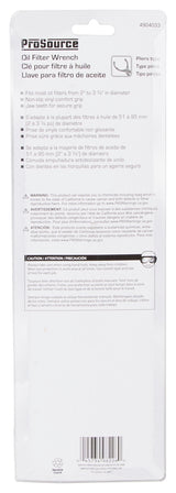 ProSource JL194203L Oil Filter Wrench Plier, Vinyl