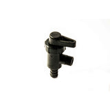 Flair-It Ecopoly 1/2 in. PEX Crimp X 3/8 in. Compression Plastic Quarter Turn Angle Stop Valve, Pack of 10