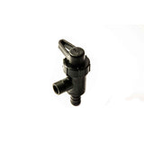 Flair-It Ecopoly 1/2 in. PEX Crimp X 3/8 in. Compression Plastic Quarter Turn Angle Stop Valve, Pack of 10