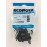 Flair-It Ecopoly 1/2 in. Crimp X 1/2 in. MPT Plastic 3-Way Valve