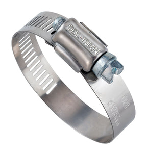 Ideal Tridon Tridon 1 in. 3 in. SAE 40 Hose Clamp Stainless Steel Band, Pack of 10