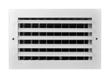 Tru Aire 10 in. H X 10 in. W 1-Way White Aluminum Wall/Ceiling Register