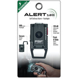 Police Security ALERT120 Series 97853 Personal Safety Alarm and Flashlight, AAA Battery, 500 Lumens, 75 m Beam Distance