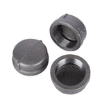 STZ Industries 4 in. FIP each Black Malleable Iron Cap
