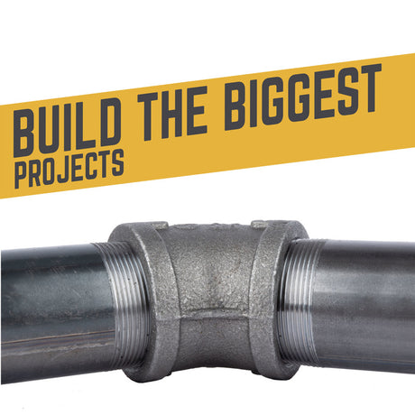 STZ Industries 2-1/2 in. FIP each X 2-1/2 in. D FIP Black Malleable Iron 45 Degree Elbow