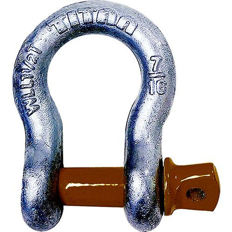 Hot Galvanized Bow Shackle, 3/4"