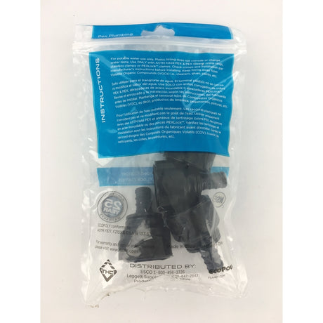 Flair-It Ecopoly 1/2 in. PEX Barb X 3/4 in. D FPT Plastic Swivel Coupling