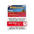Filtrete 15 in. W X 20 in. H X 1 in. 1000 MPR Pleated Microparticle Air Filter 1 pk, Pack of 4