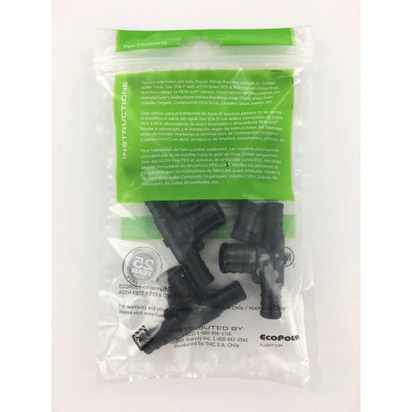 Flair-It Ecopoly 1/2 in. PEX Barb X 1/2 in. D PEX Plastic Reducing Tee