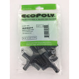 Flair-It Ecopoly 3/4 in. PEX Barb X 1/2 in. D PEX Plastic Reducing Tee