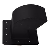 Imperial Premium 9 in. L X 4 in. D Black/Silver Galvanized Steel Roof Cap with Collar, Pack of 3