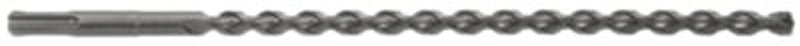 Irwin 322026 Hammer Drill Bit, 3/8 in Dia, 12 in OAL, Twist Flute, 1-Flute, 2 in Dia Shank, SDS Plus Shank