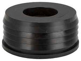 ProSource 44U-205 Hub Donut, 4 x 2 in, PVC, Black