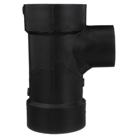 Charlotte Pipe 3 in. Hub X 3 in. D Hub ABS Sanitary Street Tee