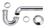 Ace 1-1/4 in. D Chrome Plated Brass P Trap
