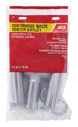 Ace 1-1/2 in. D Chrome Plated Brass Continuous Waste Outlet