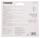 ProSource 807277-SC-PS Chain Door Guard, 3-3/8 in L, 2 in W, 5-3/4 in H, Steel, Satin Nickel
