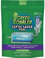 Green Gobbler GGSSEP Septic Saver Enzyme Pac, Powder, Tan, 12.77 oz