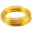 Hillman 50154 Utility Wire, 75 ft L, 28 ga Gauge, Brass