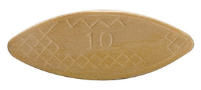 Waddell 771DP Joining Biscuit, #10, Wood, Pack of 10
