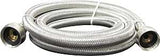 Plumb Pak PP22816 Washing Machine Discharge Hose, 3/4 in ID, 6 ft L, FGH, Stainless Steel