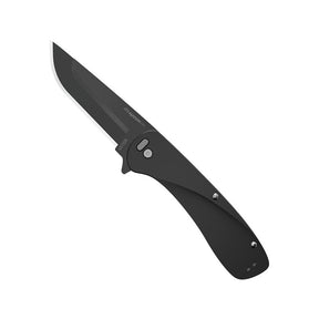Outdoor Edge RazorSafe VX Series VX130B-C Everyday Carry Knife, 3 in L Blade, Stainless Steel Blade, Black Handle, Pack of 3
