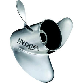 Solas 958114317 Rubex Hydro Stainless Steel Interchangeable Hub Propeller, RH, 4-3/4″ Gearcase, 14-1/4 x 17