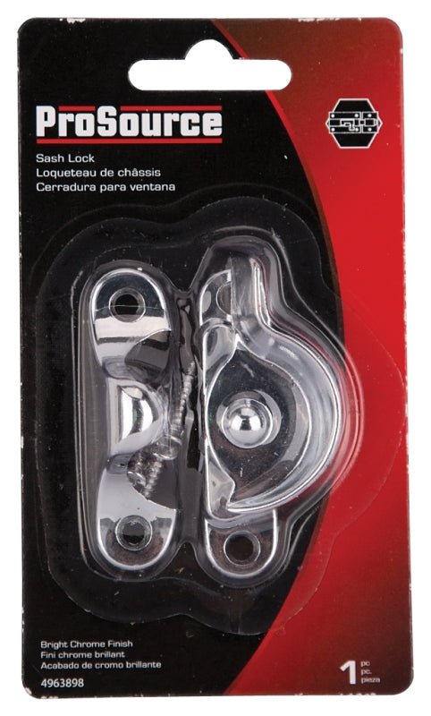 ProSource 802519CH-PS Sash Cam Lock, Zinc, Chrome