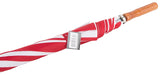Diamondback TF-06-RD/WHT Golf Umbrella, Round Canopy, Nylon Fabric, Red/White Fabric, 29 in OAH