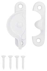 ProSource 802518W-PS Sash Cam Lock, Zinc, White