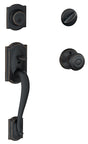 Schlage F60VCAMXGEO716 Combination Lockset, Mechanical Lock, Knob Handle, Round Design, Aged Bronze, Yes, 1 Grade