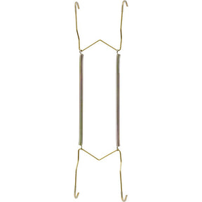 Hillman 50472 Plate Hanger, 1-Compartment, Steel, 30 lb, For: 10 to 14 in Plates