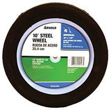 Arnold 490-323-0001 Tread Wheel, Semi-Pneumatic, Steel