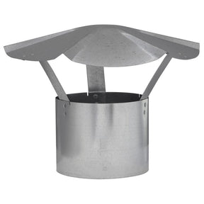 Imperial 5 in. D Galvanized Steel Rain Cap, Pack of 10