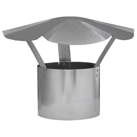 Imperial 5 in. D Galvanized Steel Rain Cap, Pack of 10