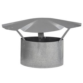 Imperial 6 in. D Galvanized Steel Rain Cap, Pack of 6
