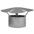 Imperial 7 in. D Galvanized Steel Rain Cap, Pack of 9