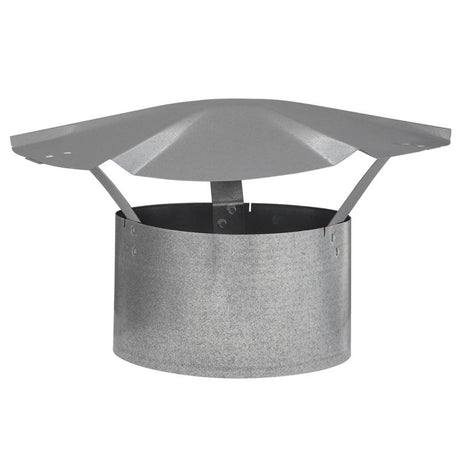 Imperial 7 in. D Galvanized Steel Rain Cap, Pack of 9