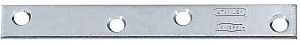 National Hardware N272-740 Mending Brace, 5 in L, 5/8 in W, Steel, Zinc, Screw, Pack of 20