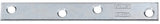 National Hardware N272-740 Mending Brace, 5 in L, 5/8 in W, Steel, Zinc, Screw, Pack of 20